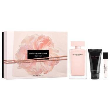 Imagem de Narciso Rodriguez For Her Edp 100Ml + Bl 50Ml + Ts 10Ml
