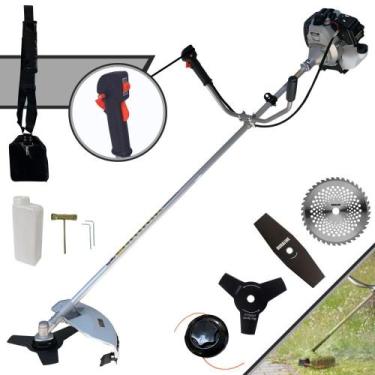 Imagem de Aparador de Grama Toyama TBC43-H À Gasolina 43cc 1,7HP 12.000rpm Com C