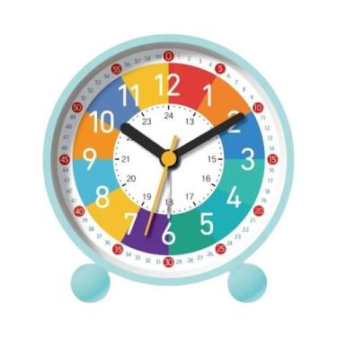 Imagem de Relógio Despertador Silencioso Para Crianças, Aprendizado Precoce, Par