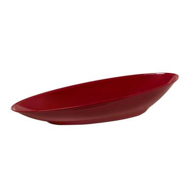 Imagem de Saladeira Oval Vemplast 60Cm Cook Vermelha