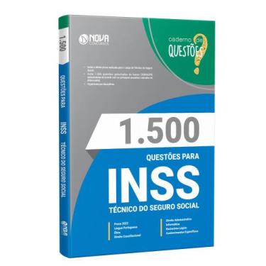 Imagem de Livro 1.500 Questões Gabaritadas para o INSS - Técnico do Seguro Socia