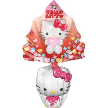 Imagem de Ovo de Páscoa Delice Hello Kitty Infantil Chocolate ao Leite 90g com Porta Retrato de Brinde