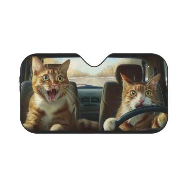 Imagem de Protetor Solar Universal Para Janelas De Carros, SUVs, RVs E Caminhões