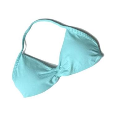 Imagem de Sutiã Esportivo Feminino Acolchoado Halter Push up Com Alças E Costas 