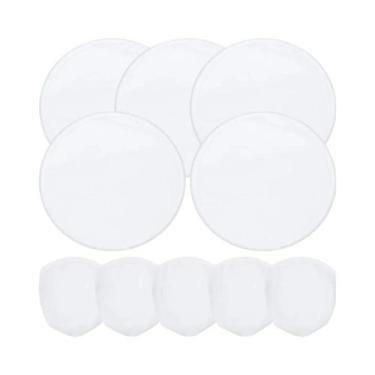 Imagem de Conjunto De Ventiladores De Disco Voador Brancos Dobráveis, 5 Peças, 9