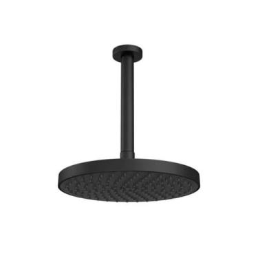 Imagem de Chuveiro de Teto Deca Redondo Flex Max Black Matte 2085.BL.TET.MT