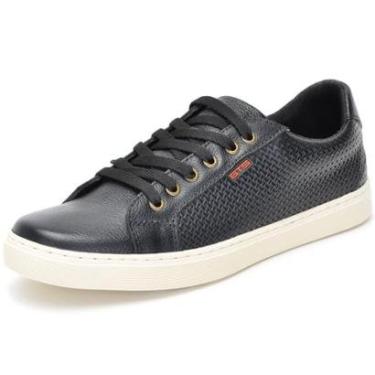 Imagem de Sapatênis Casual Esportivo Couro Clube Franca Shoes NS Catar Masculino-Masculino