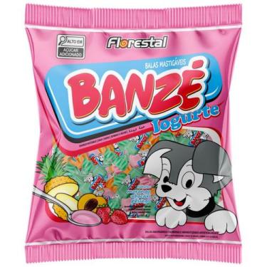 Imagem de Bala Mastigavel Banze Iogurte Sortida Florestal 500G