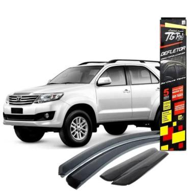Imagem de Calha de Chuva Defletor Toyota Hilux SW4 2005 a 2015 Tg. Poli (27.002)