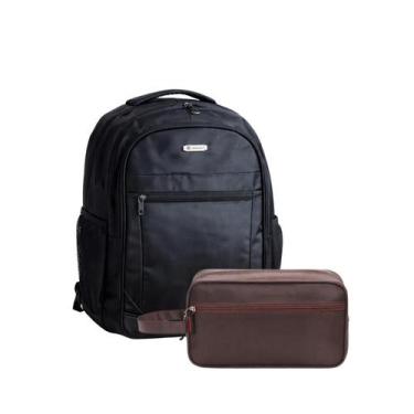 Imagem de Mochila Bolsa Executiva Viagem Reforçada Premium Necessaire - - Mormin