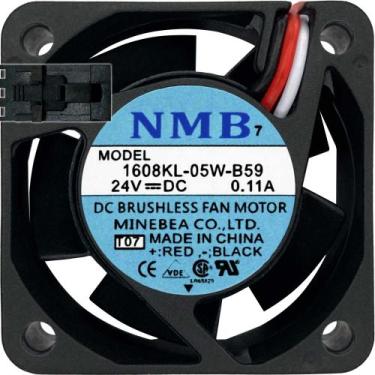 Imagem de Cooler 1608KL-05W-B59 24V 0.11A 2.64W 3L 3P 40X40X20 F1 - NMB-MAT