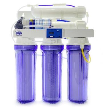 Imagem de Filtro Osmose Reversa 300gpd + Bomba + TDS In-Line Transpare - BR Fish