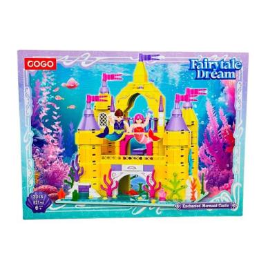 Imagem de Blocos de Montar Enchanted Mermaid Castle Coleção Fairytale Dream 527 