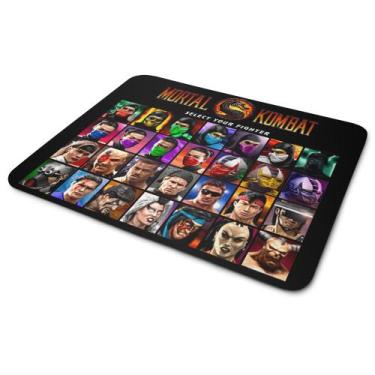Imagem de Mouse Pad Gamer - Mortal Kombat Select Your Fighter - JPS INFO