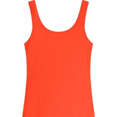 Imagem de Regata Alças Malwee 1000089661 Feminina Canelada Viscose Stretch T. P/