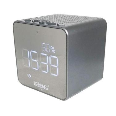 Imagem de Relógio Digital Elétrico Despertador Alarme De Mesa Com Radio Fm Am - 