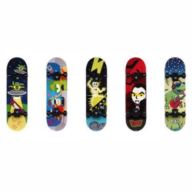 Imagem de Skateboard e kit protecao masculino sortido belfix - 411900