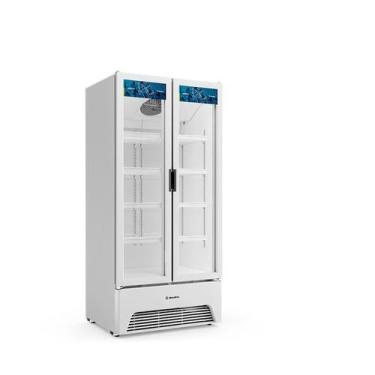 Imagem de Refrigerador Expositor Porta Dupla Slim Branca 752 Litros 220V VB70ALD