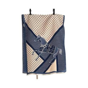 Imagem de Cachecol De Pashmina Jacquard Grosso E Quente Para Mulheres, Xale Dupl