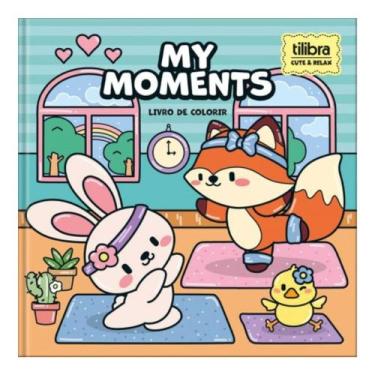 Imagem de Livro de Colorir Tilibra Cute&Relax 46 folhas