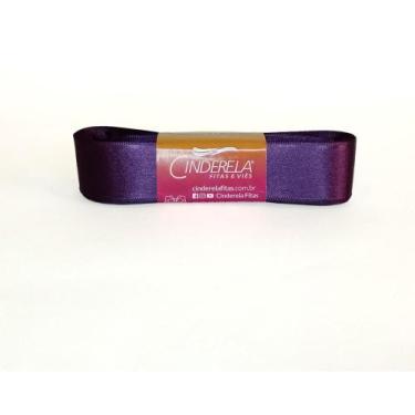 Imagem de Fita de Cetim 22MM 10M. Roxo - Cinderela