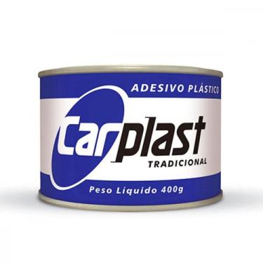 Imagem de Massa Plastica 400Gr Carplast Cinza - Kit C/12 Unidades - MAXI RUBBER