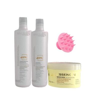 Imagem de Kit Completo Reconstrutor Spa Essencial Soupleliss 3x300 - Souple Liss