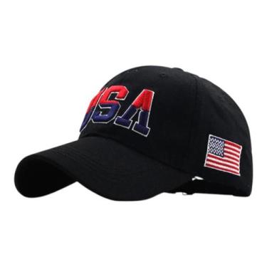 Imagem de Boné Baseball USA Baseball Estados Unidos Baseball EUA - Preto - Luke 