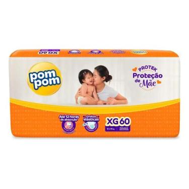 Imagem de Pom Pom Derma Protek Proteção de Mãe 60 unidades (XG)