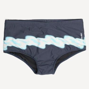 Imagem de Sunga Quiksilver Thermostripe SM27 Marinho, Gulf blue, M