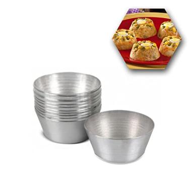 Imagem de Formas para Cuscuz Nº2-6cm Ø X 2,8cm em Alumínio FestFormas