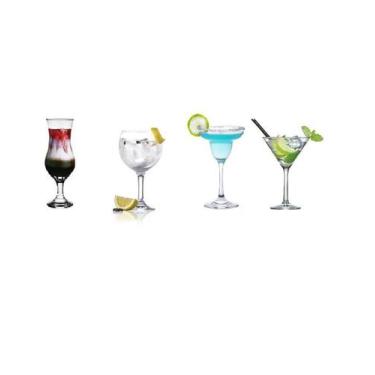 Imagem de Kit Taças Para Drinks - Coquetel Martini Margarita E Gin Tonica 4 Unit