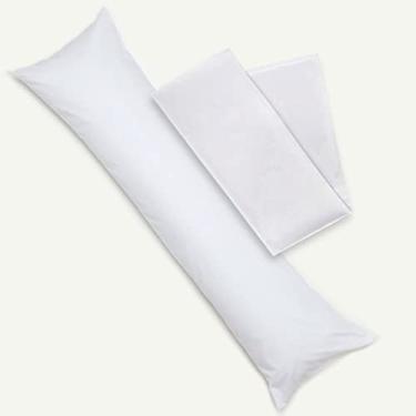 Imagem de Travesseiro Corpo Body Pillow 1,90m + Fronha Algodão