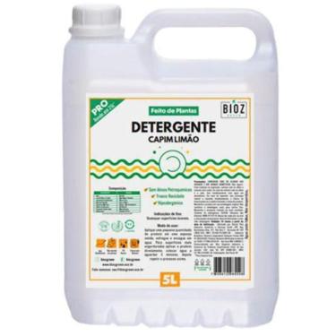 Imagem de Detergente De Capim Limão Biodegradável Bioz Green 5L