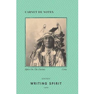 Imagem de Carnet de notes : portrait indien d’Amérique: Cahier de notes sur papier crème – notebook – journal de bord - 102 pages lignées - format A5 – idée cadeau.