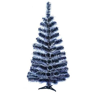 Imagem de Árvore De Natal Nevada Pinheiro 90cm 90 Galhos Decoração - Rio Master