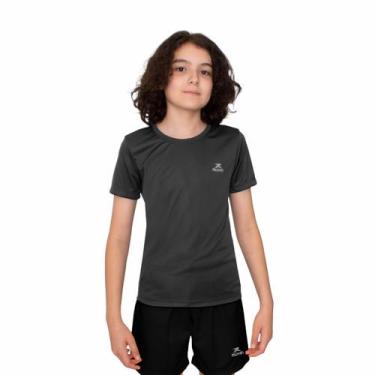 Imagem de Camiseta Infantil Dry Basic Muvin - Proteção Solar Fps Uv50 - Corrida,
