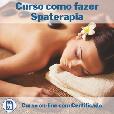 Imagem de Curso Online em videoaula de como fazer Spaterapia com Certificado+ 2 brindes