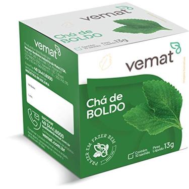 Imagem de Chá Vemat Boldo - (caixa c/ 10 un c/ 10 sachês)