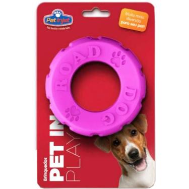 Imagem de Brinquedo Pet Play Pneu Rosa - Tam. Único