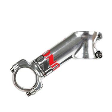 Imagem de Haste de bicicleta de montanha 31,8 cm, 7/17/35 graus 70-130 mm haste de elevação retrô leve para a maioria das bicicletas, bicicleta de estrada, MTB, BMX, ciclismo (liga de alumínio, prata) (± 35° 110 mm)