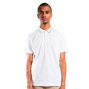 Imagem de Polo VR Masculina Piquet Class Frieze Branca-Masculino
