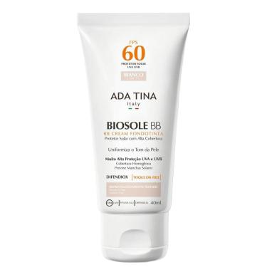 Imagem de Ada Tina Biosole FPS 60 15 Bianco - BB Cream 40ml