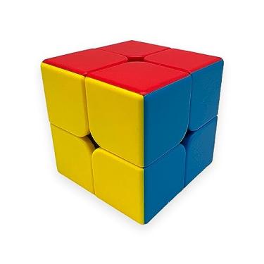 Imagem de Cubo Magico Profissional Colorido 2x2x2 Speed Cube Magic Rapido Sem Adesivo antistress