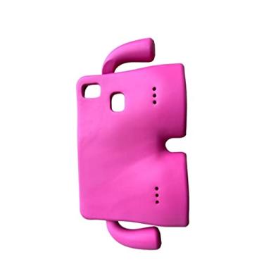 Imagem de Capa Infantil Borracha Compatível Para Samsung Galaxy Tab A 8'' T290 / T295 (2019) -ROSA,EVA, Emborrachada, Leve