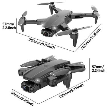 Imagem de Drone L900 Pro Gps Com Retorno Automático Dual Câmera 4K Duração 20 Mi