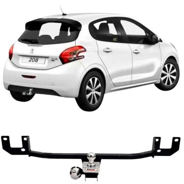 Imagem de Engate Reboque Rabicho Fixo Peugeot 208 2008 a 2013 450Kg