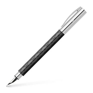 Imagem de Caneta Faber-Castell Ambition Tinteiro Rhombus Preta 148920