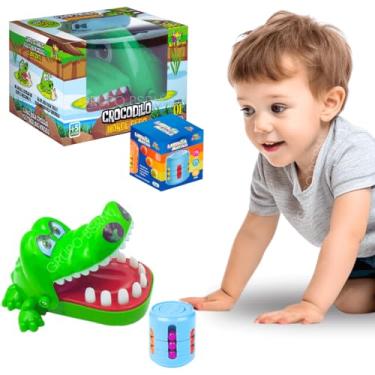 Jogo Crocodilo Dentista - Brinquedo Infantil Educativo Poli