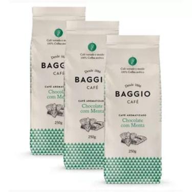 Imagem de Kit Café Torrado E Moído Aroma Choco Menta 250G Baggio 3Un